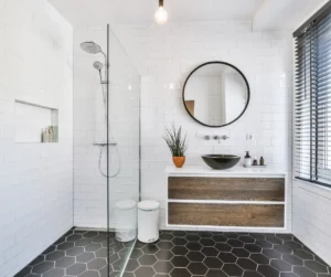 Ways To Maximize Space In A Small Bathroom- Use Glass