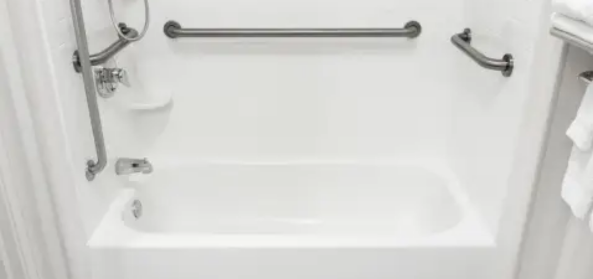 acrylic bathtub transformation at Bath Fitter