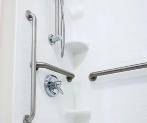 What Are Some Tub To Shower Conversion Ideas?- Grab Bars And Handrails